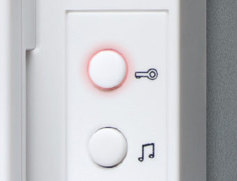 HT4600 Audioinnensprechstelle Detailaufnahme der LED Tasten 