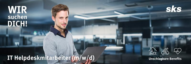 Teaserbild zur Stelle "IT Helpdeskmitarbeiter"