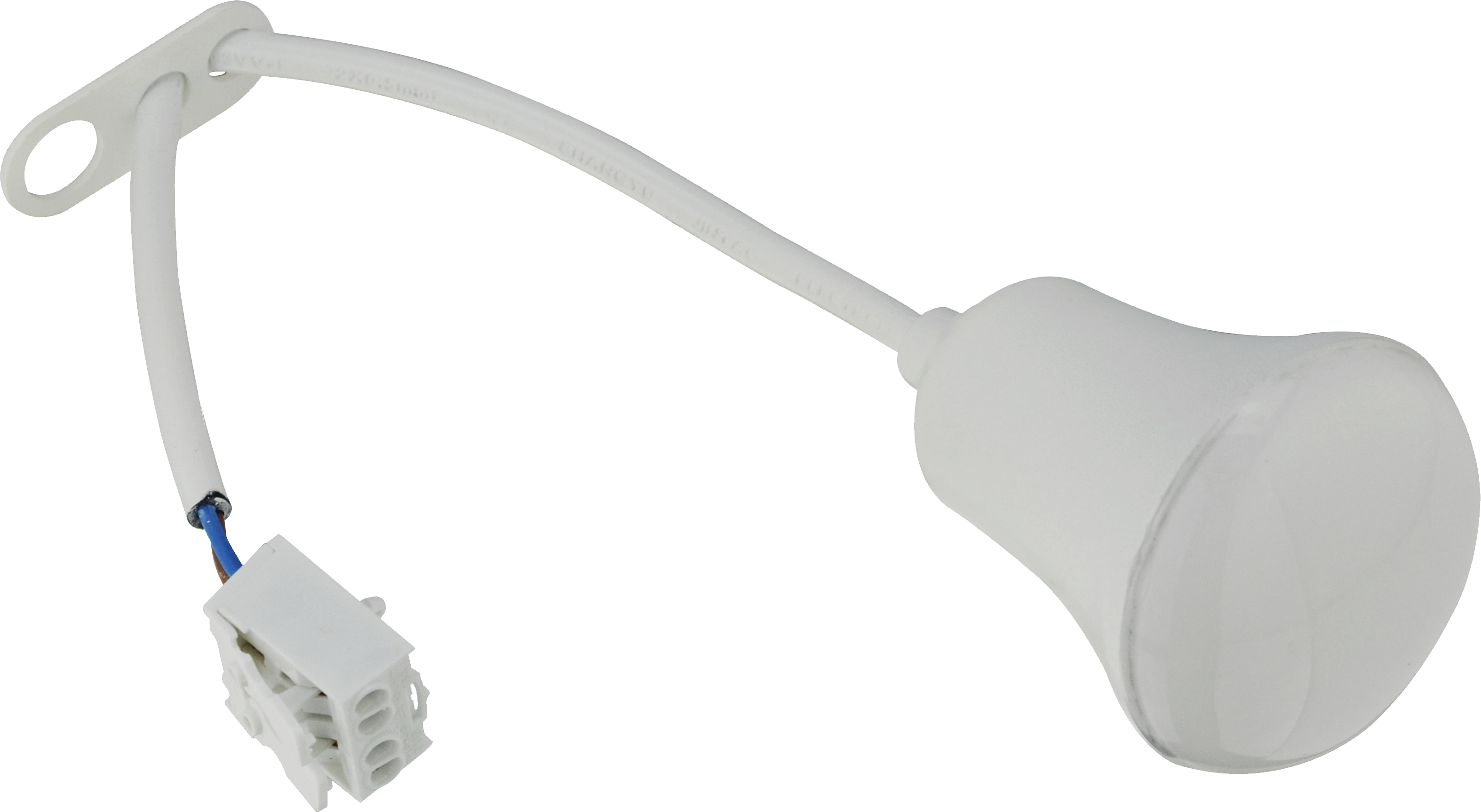 LED Baufassung in weiß